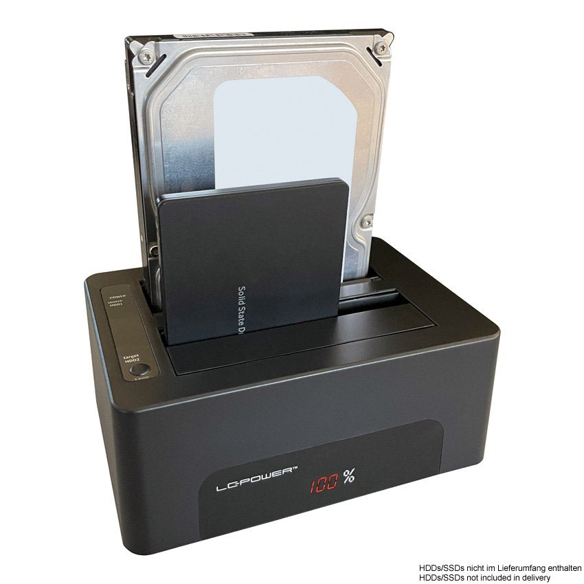 EAN 4260070128592 - LC-Power LC-DOCK-U3-V base de conexión para disco duro USB 3.2 Gen 1 (3.1 Gen 1) Type-B Negro imagen 5