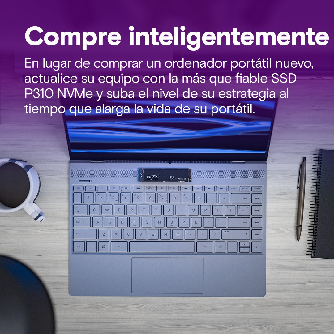 EAN 0649528942258 - Crucial P310 4 TB M.2 PCI Express 4.0 NVMe imagen 4