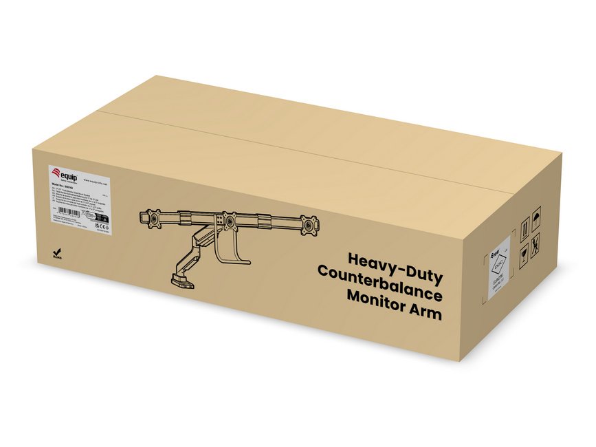 EAN 4015867236048 - Equip 650162 soporte para monitor 68,6 cm (27") Escritorio Negro imagen 11