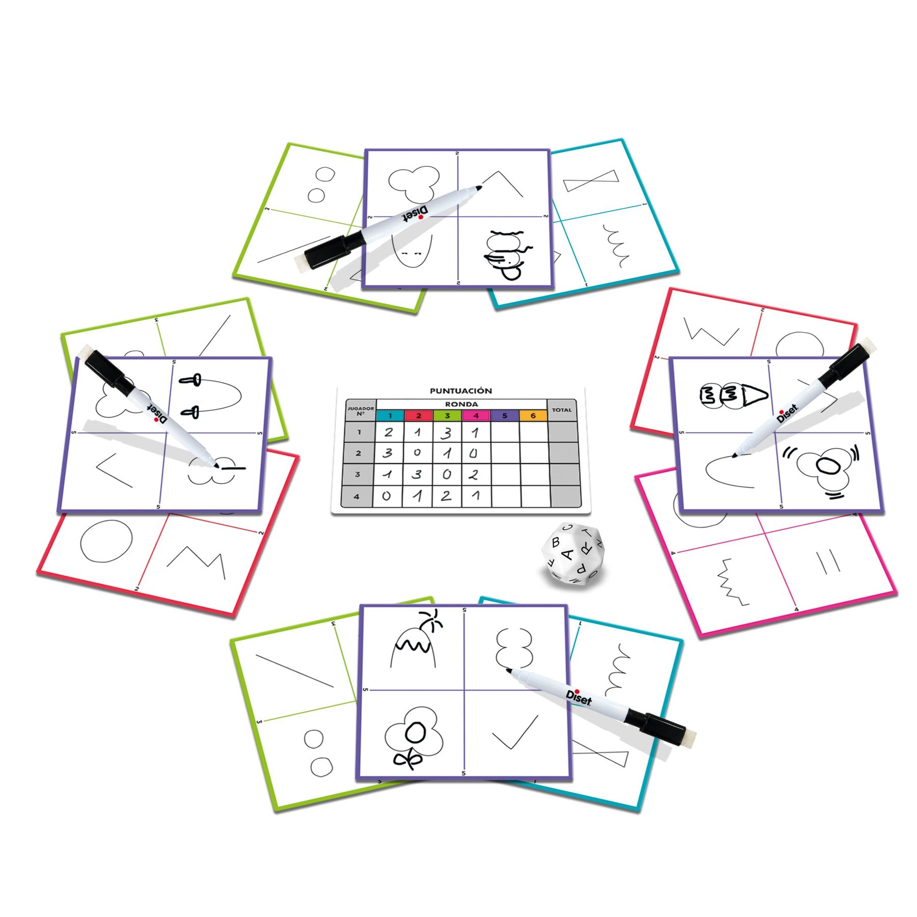 Juego De Mesa Party & Co. Trazos Pegi 8