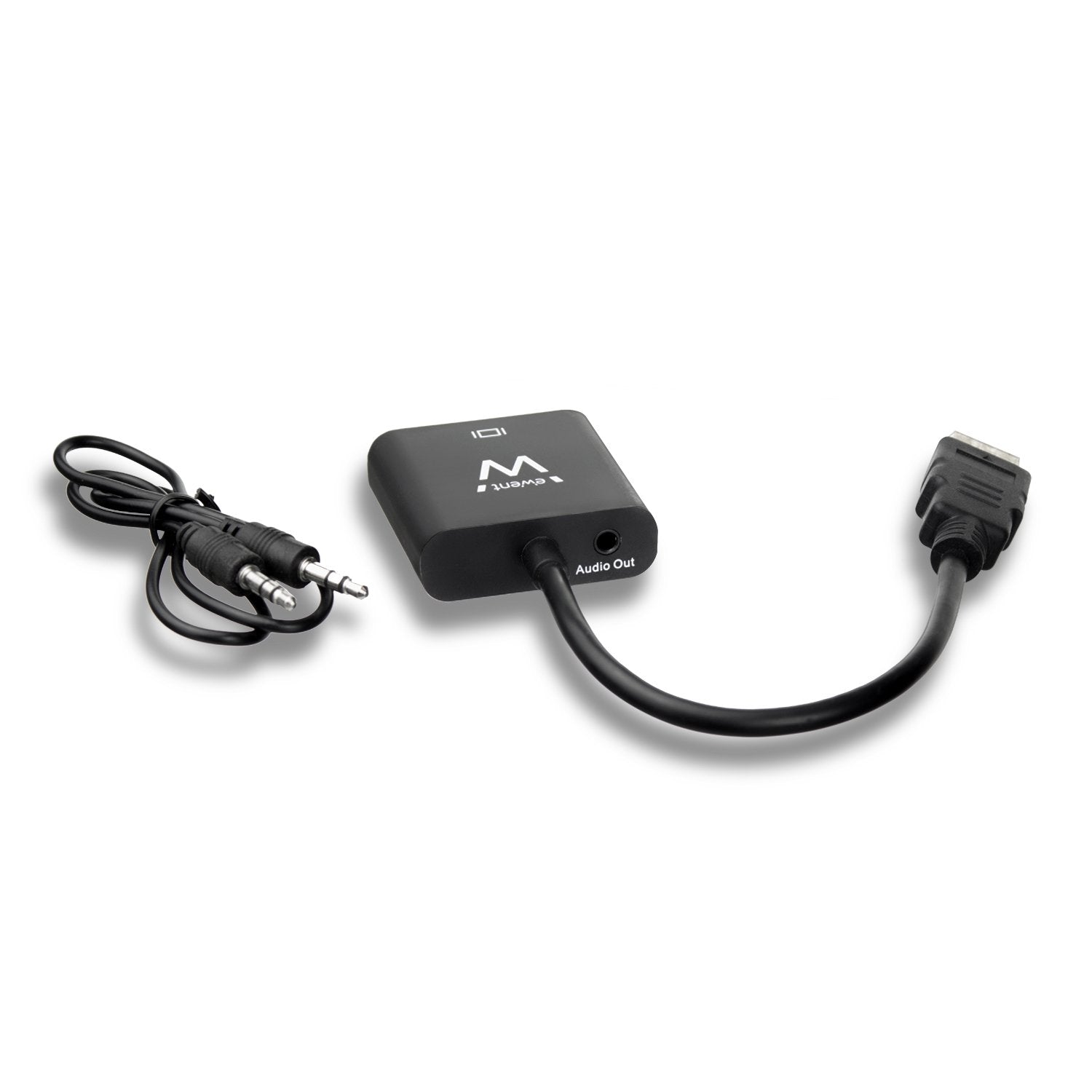 EAN 8056045875846 - Ewent EW9864 adaptador de cable de vídeo 0,2 m HDMI VGA, 3.5mm Negro imagen 4