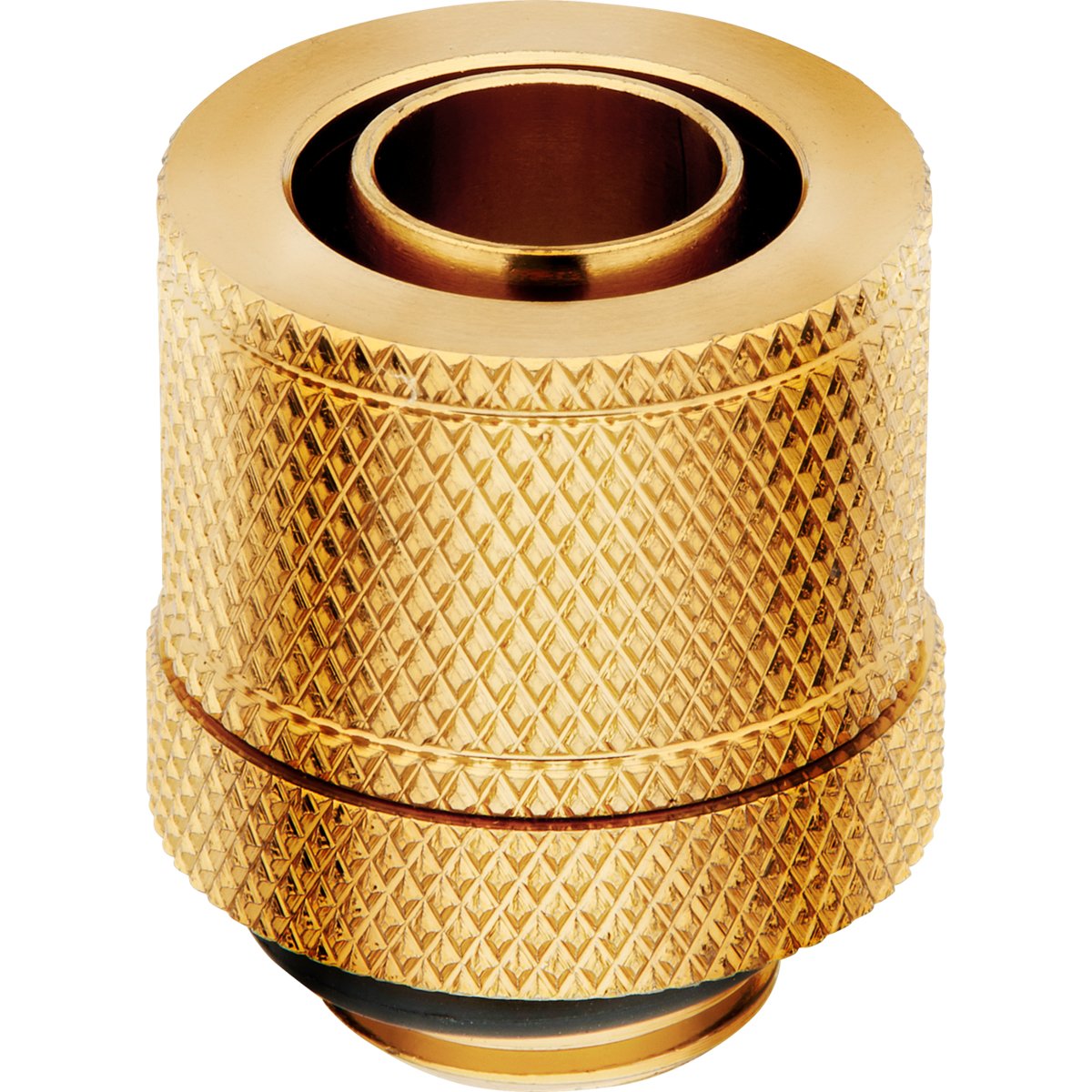 K Corsair Hydro X Series Xf Compression G1 4 13 10 Fittings Four Pack - Gold