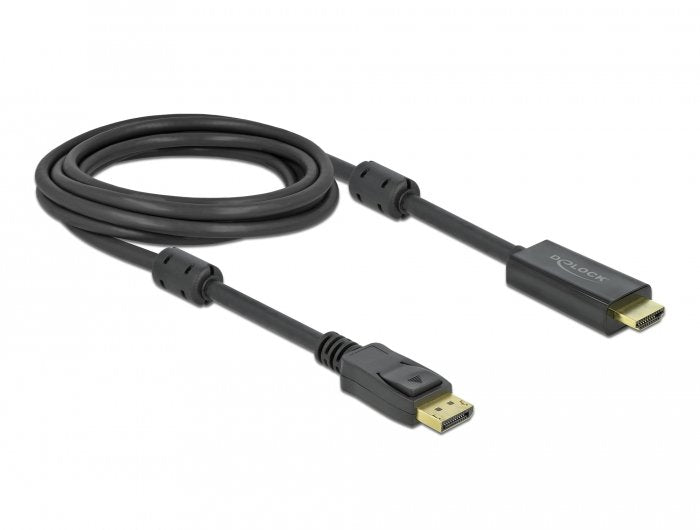 EAN 4043619859573 - DeLOCK 85957 adaptador de cable de vídeo Negro imagen 1