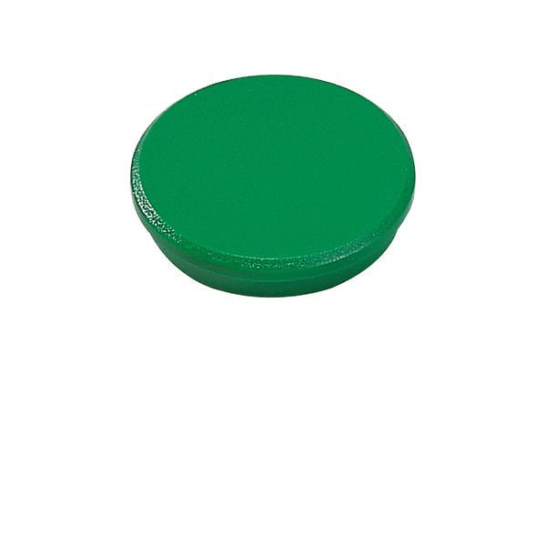 Dahle 95532 Pack De 10 Imanes Para Pizarra Blanca - Diametro De 32mm - Color Verde
