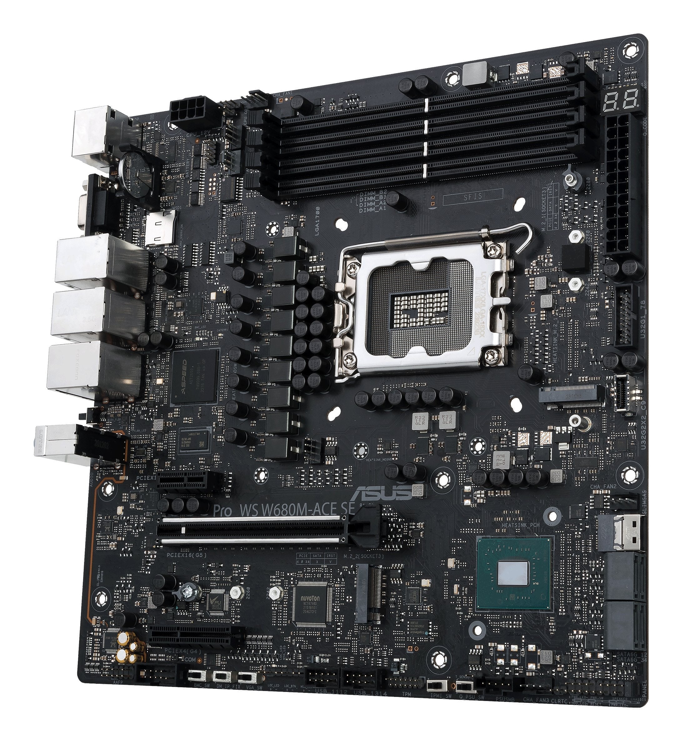 EAN 4711387298190 - ASUS PRO WS W680M-ACE SE Intel W680 LGA 1700 micro ATX imagen 5