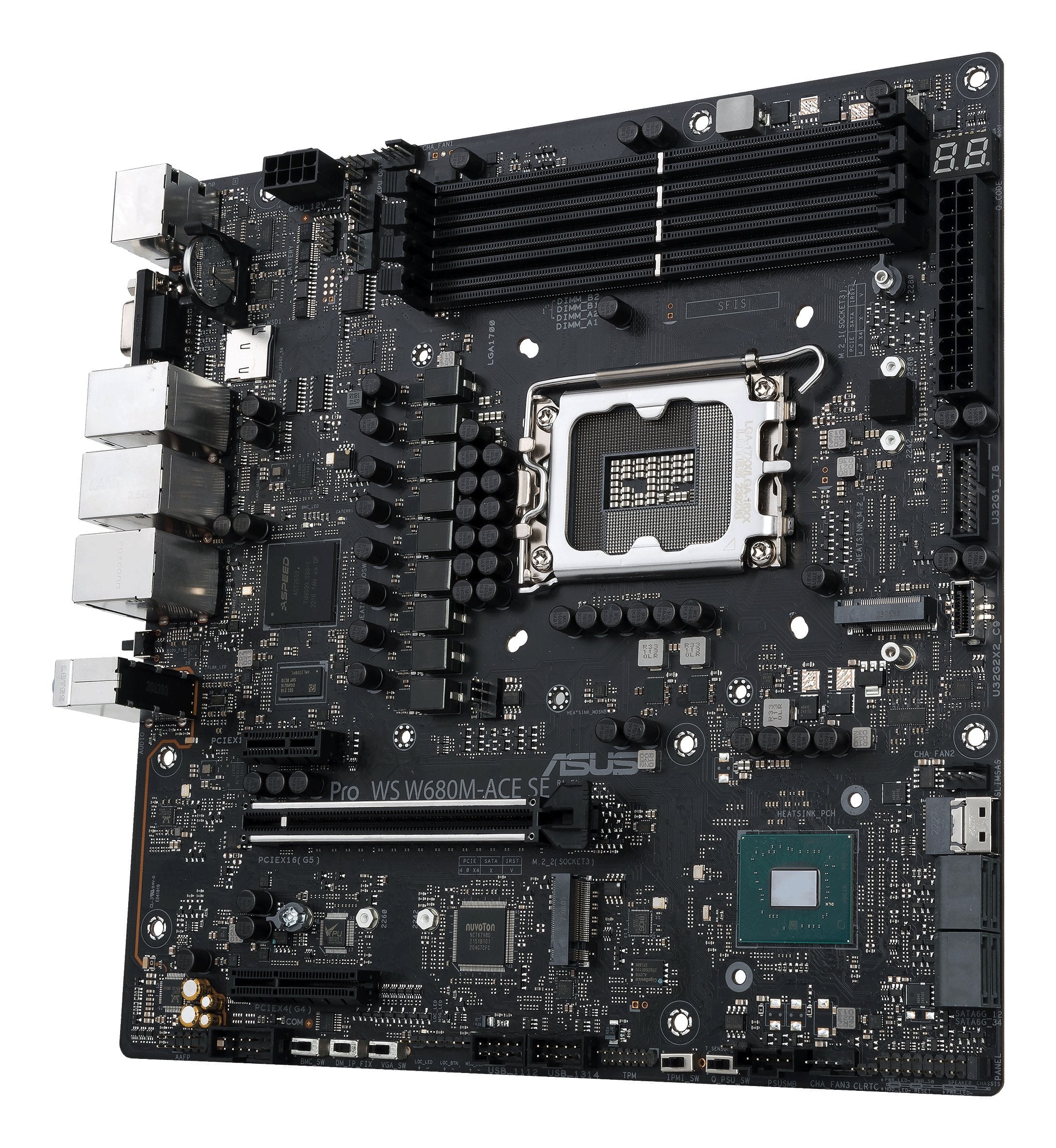 EAN 4711387298190 - ASUS PRO WS W680M-ACE SE Intel W680 LGA 1700 micro ATX imagen 5