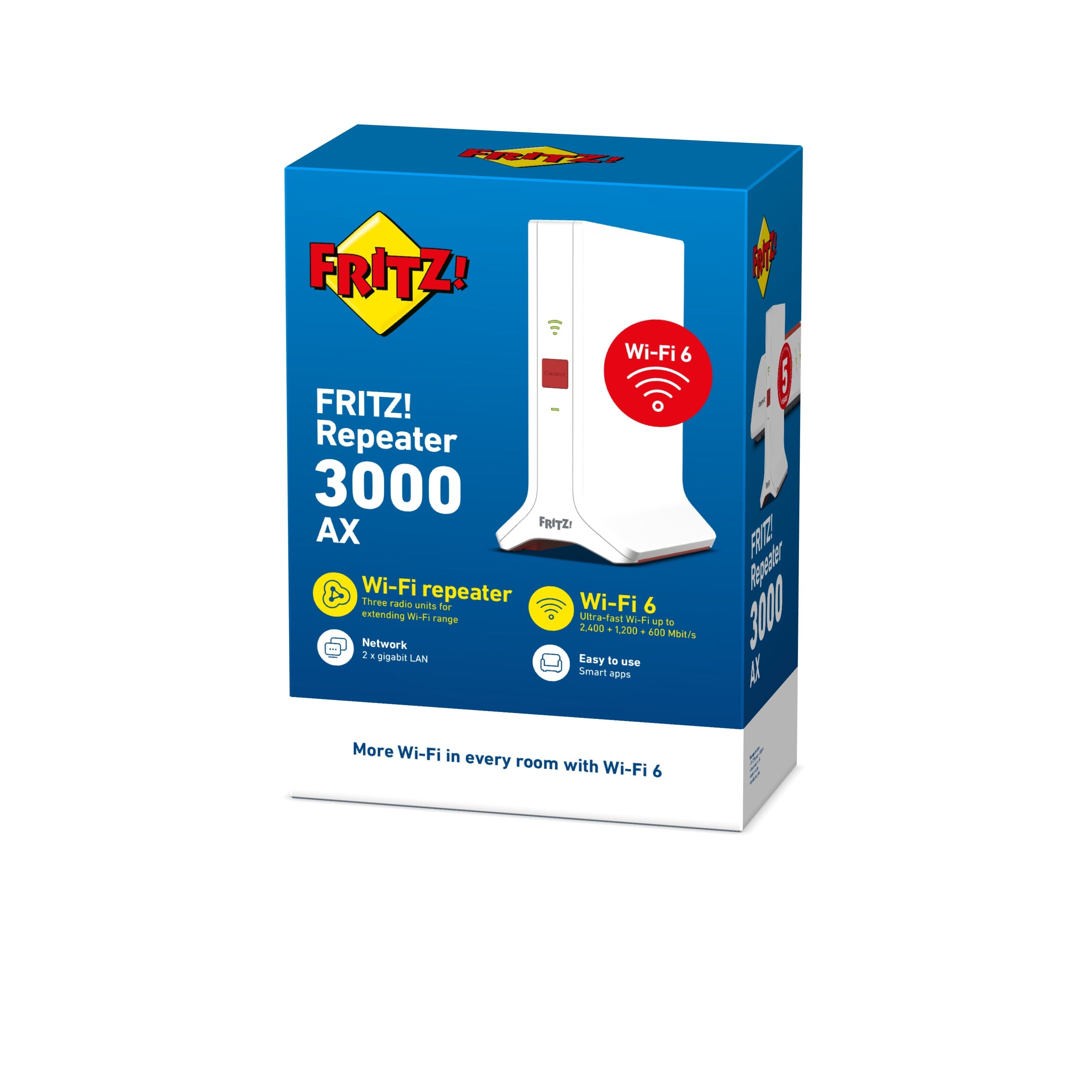 EAN 4023125029912 - Repeater FRITZ! 3000 AX Repetidor de red 2400 Mbit/s imagen 4