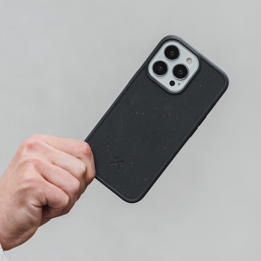 Woodcessories Bio Funda Magsafe Negra Iphone 14 Pro