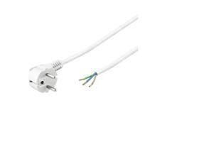 Microconnect Schuko/Open, 5m Blanco