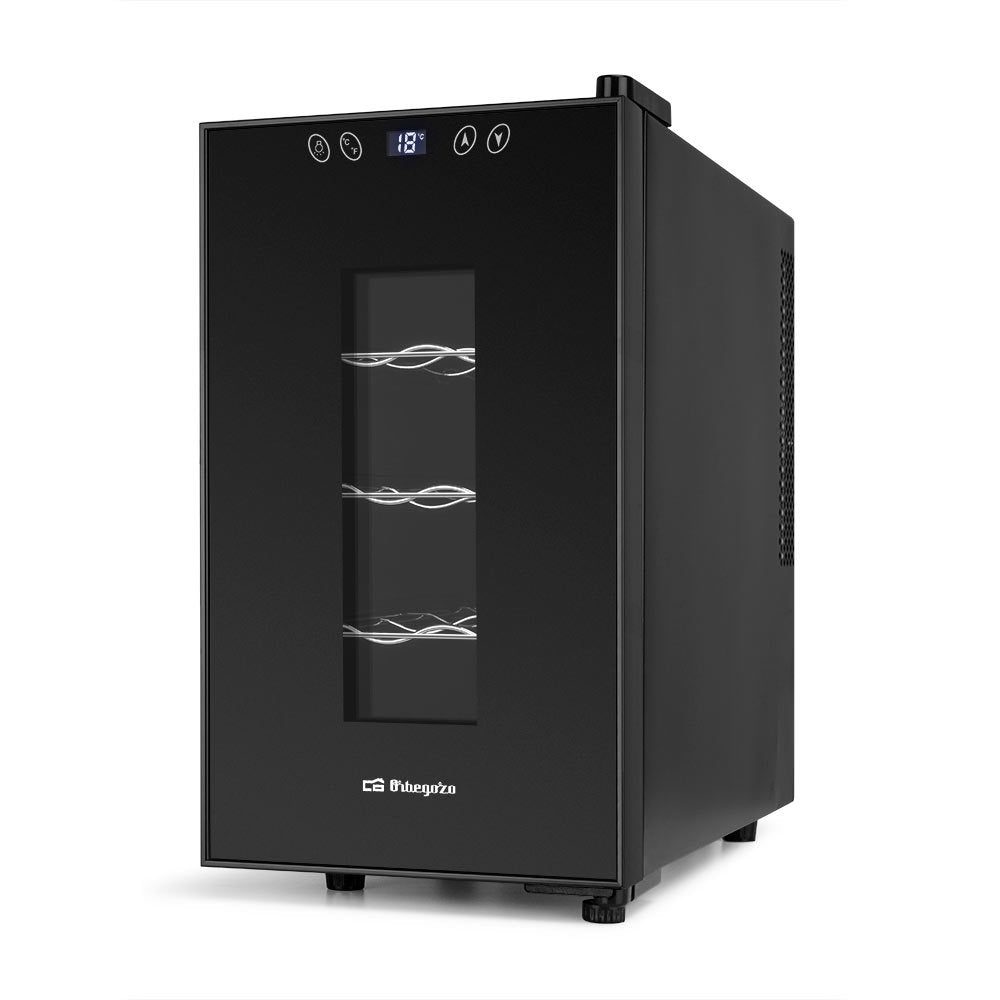 Orbegozo Vt 830 Vinoteca Compacta - Conserva Y Disfruta Del Vino En Casa - Capacidad Para 8 Botellas - Control