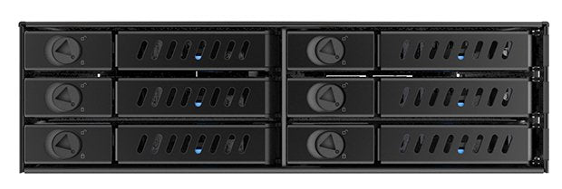 Bahía Chifetec 1x5.25in Para 6x2.5in S-Ata Hdd Hot-Swap Metal