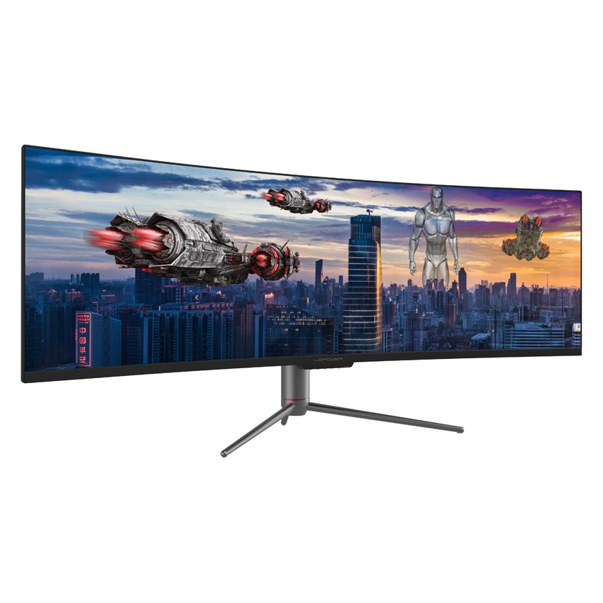 EAN 4260070129612 - LC-Power LC-M49-DQHD-120-C-Q pantalla para PC 124,5 cm (49") 5120 x 1440 Pixeles UltraWide Quad HD QLED N imagen 2