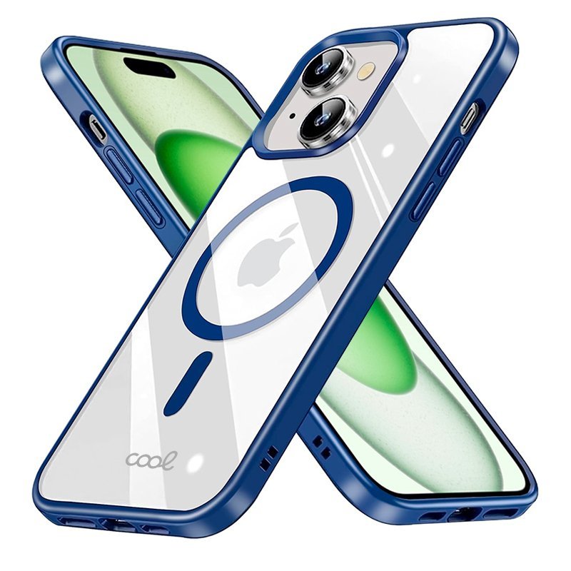 EAN 8434847074092 - COOL Accesorios COOL funda para teléfono móvil 17 cm (6.7") Azul, Transparente imagen 2