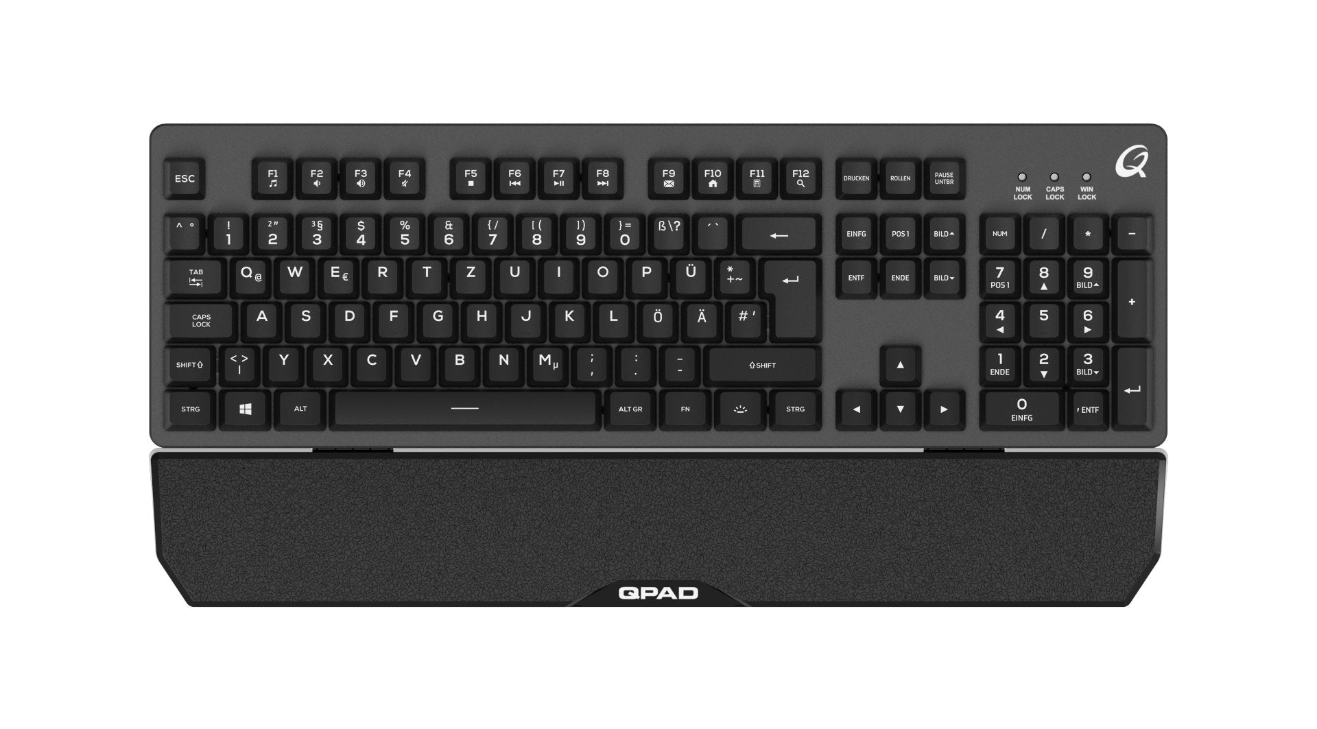 EAN 4715109798180 - QPAD MK-40 teclado Juego USB QWERTZ Alemán Negro imagen 1