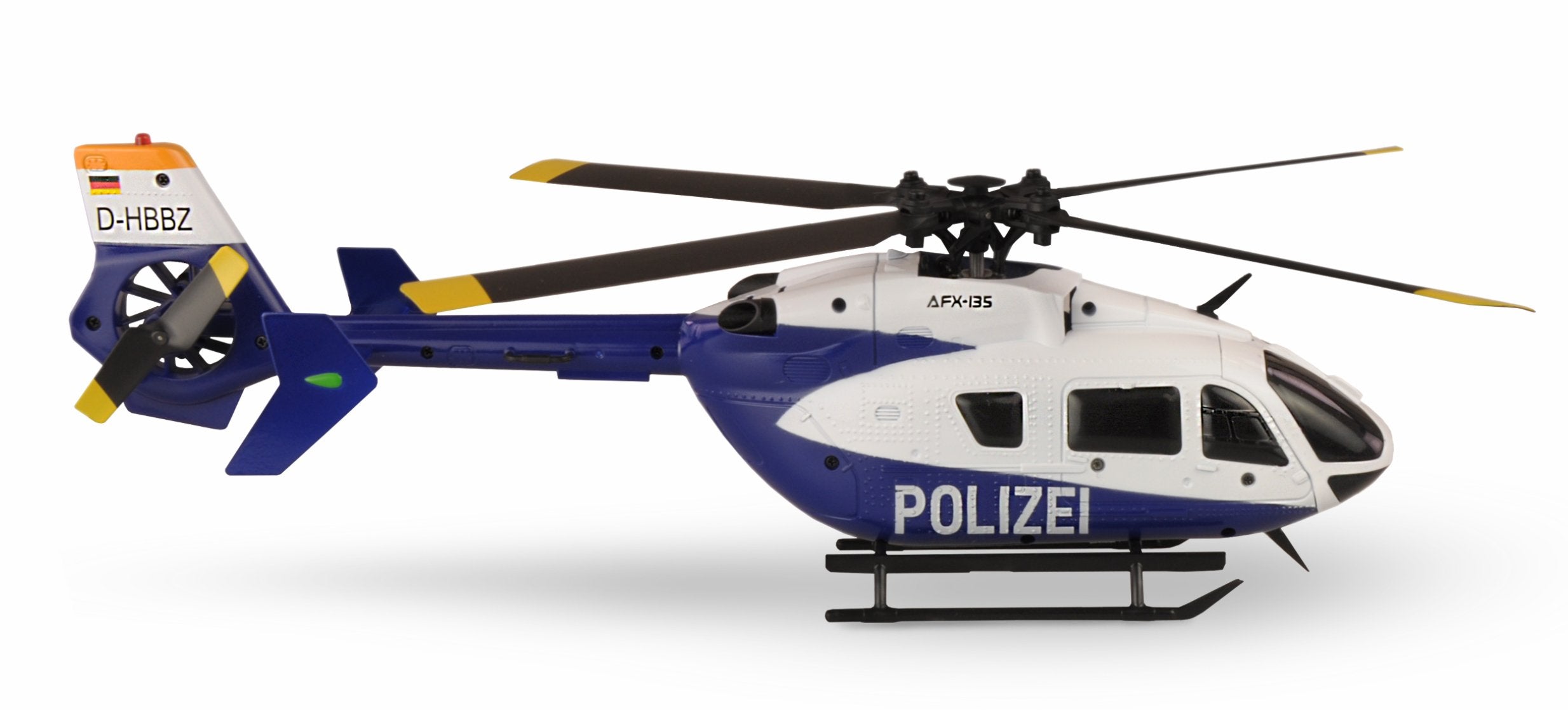 Amewi Rc Helicóptero Afx-135 Polizei Li-Po Akku 350mah/14+