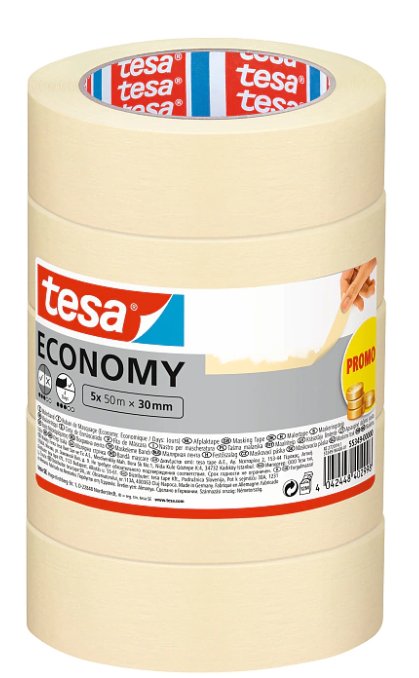 Tesa Malerband Economy 5x 50m X 30mm Promo