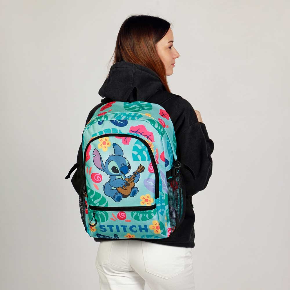EAN 8445118082845 - Karactermania Lilo and Stitch Guitar mochila Mochila escolar Azul imagen 5