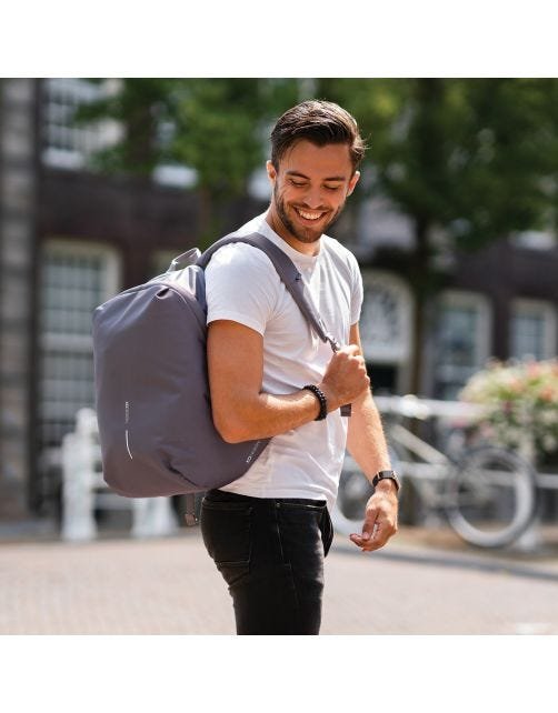 EAN 8714612120514 - XD-Design Bobby Soft mochila Mochila informal Gris Tereftalato de polietileno (PET) imagen 8