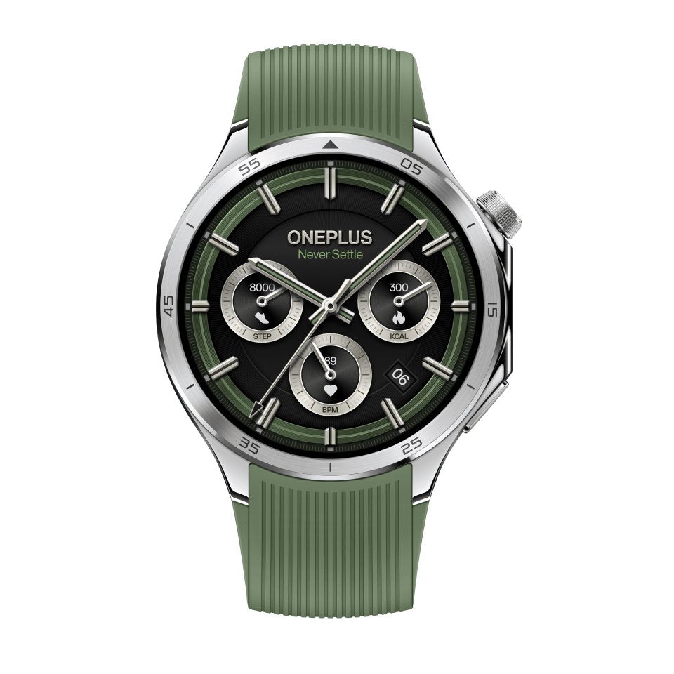 EAN 6921815628545 - OnePlus Watch 3 46mm 3,81 cm (1.5") AMOLED Digital 466 x 466 Pixeles Pantalla táctil Plata Wifi GPS (saté imagen 1