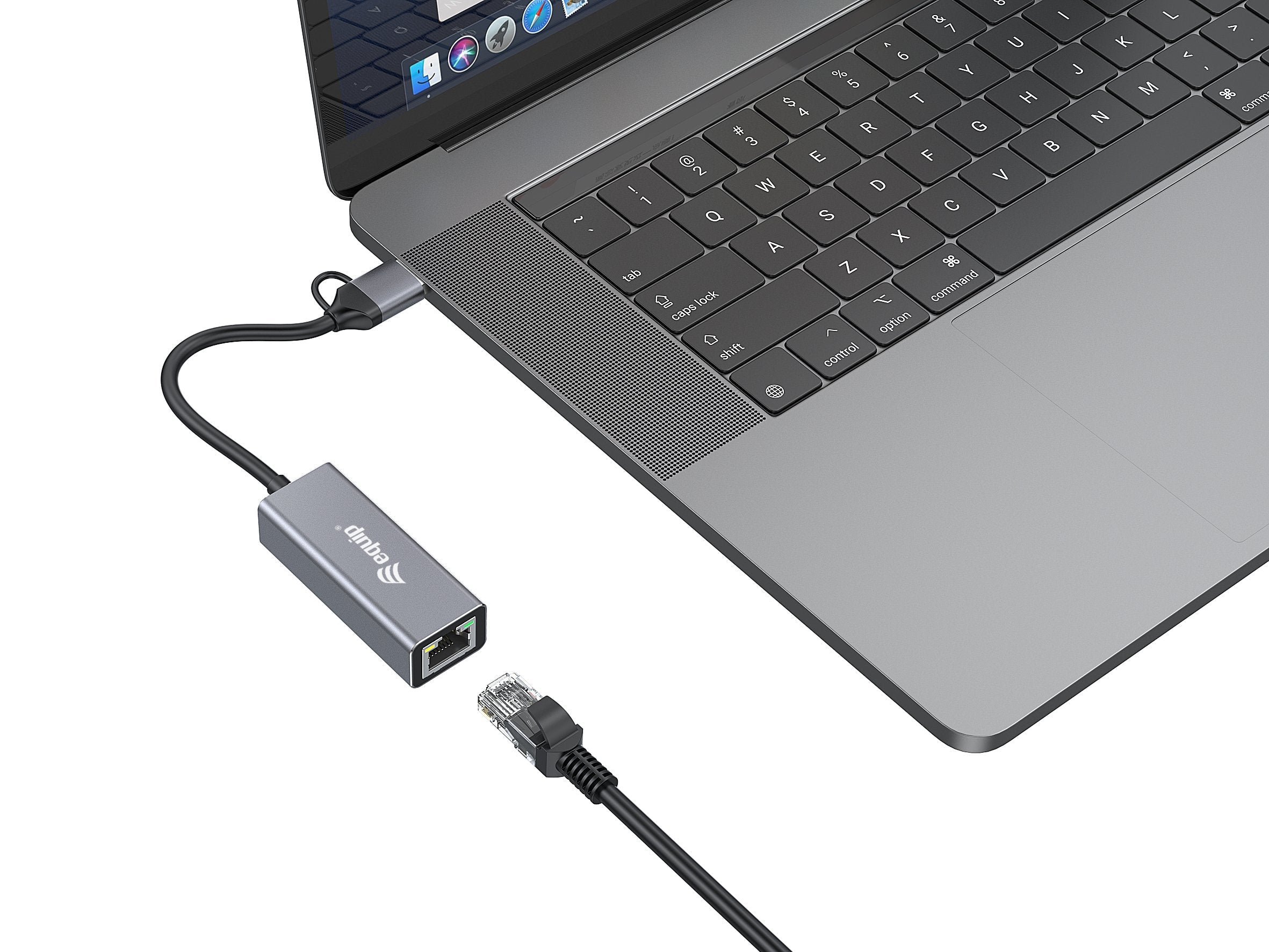 Equip Adaptador Usb-C -> Rj45 10 100 1000 2500 Mbps + Usb-A