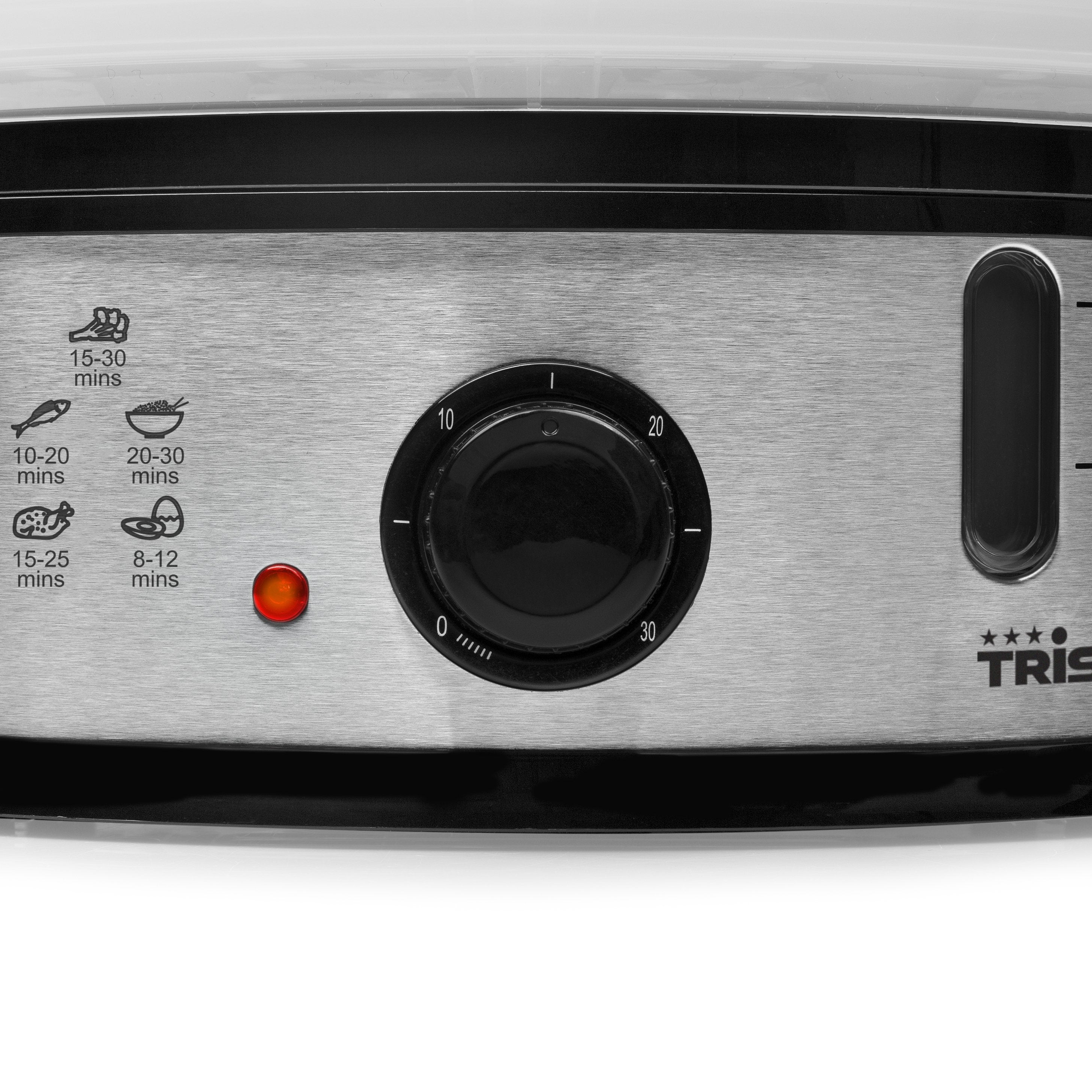 Deshidratador Tristar Comida Steamer Vs-3914 Plata, 1200w, Capacidad 11l