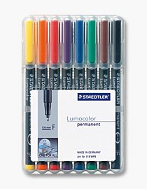 Staedtler Lumocolor Rotuladores Permanentes 8 Piezas