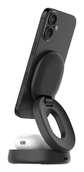 Belkin Boost Charge Adjustable Mag.2-In-1 Ch.Qi2 Bl. Wiz035kqbk