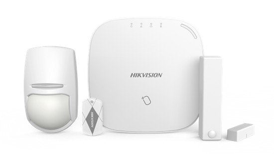 Kit Axhub Hikvision Hik-196 Panel De Control De 32 Zonas Vía Radio Ds-Pwa32-Hgr Serie Ax