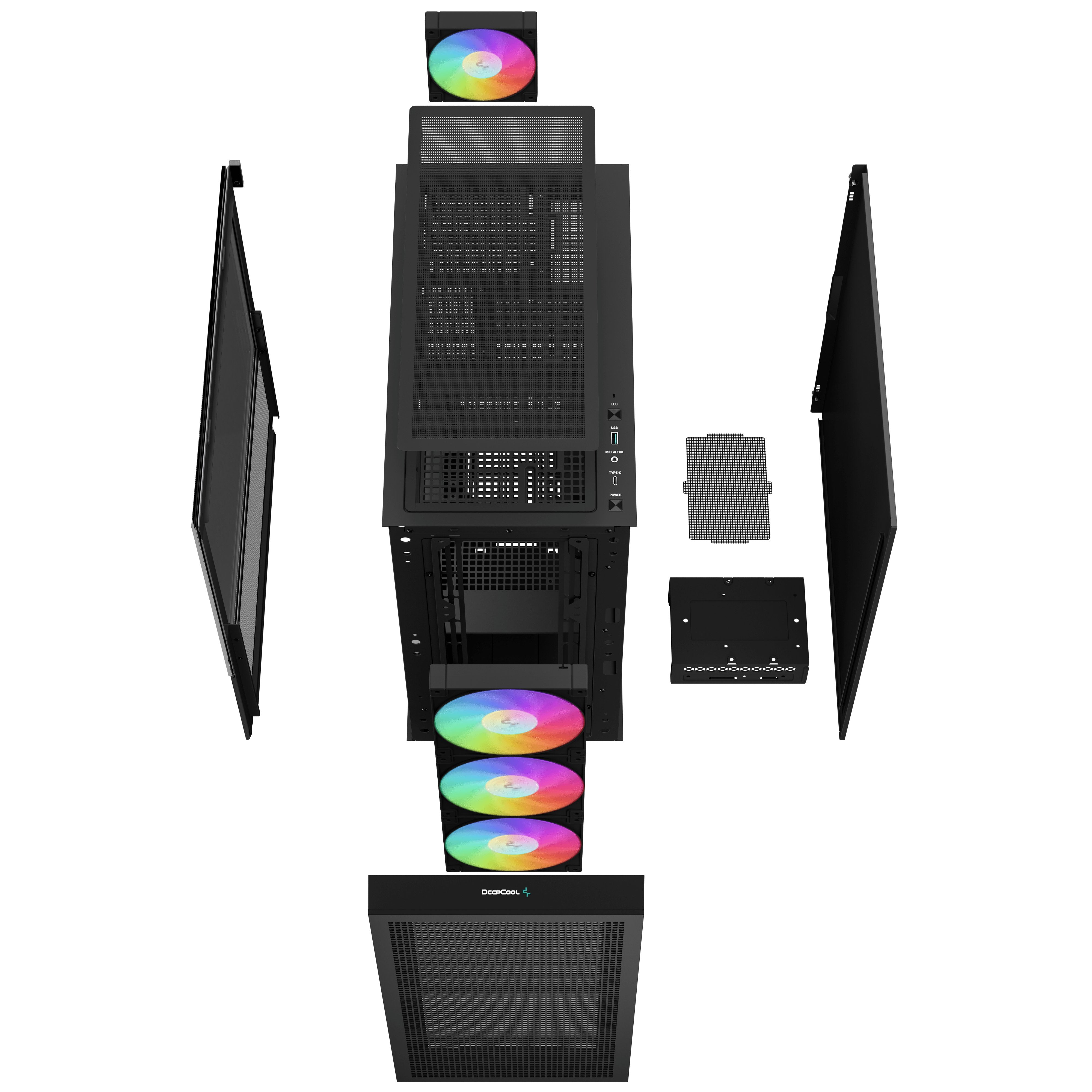 EAN 6933412774891 - DeepCool CH560 Midi Tower Negro imagen 14