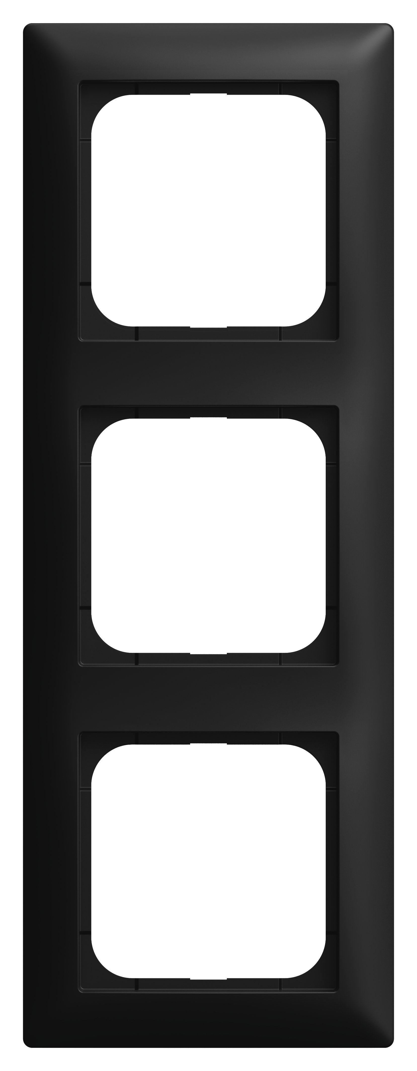 EAN 4011395360132 - Busch-Jaeger 2CKA001725A1570 placa de pared y cubierta de interruptor Negro imagen 1