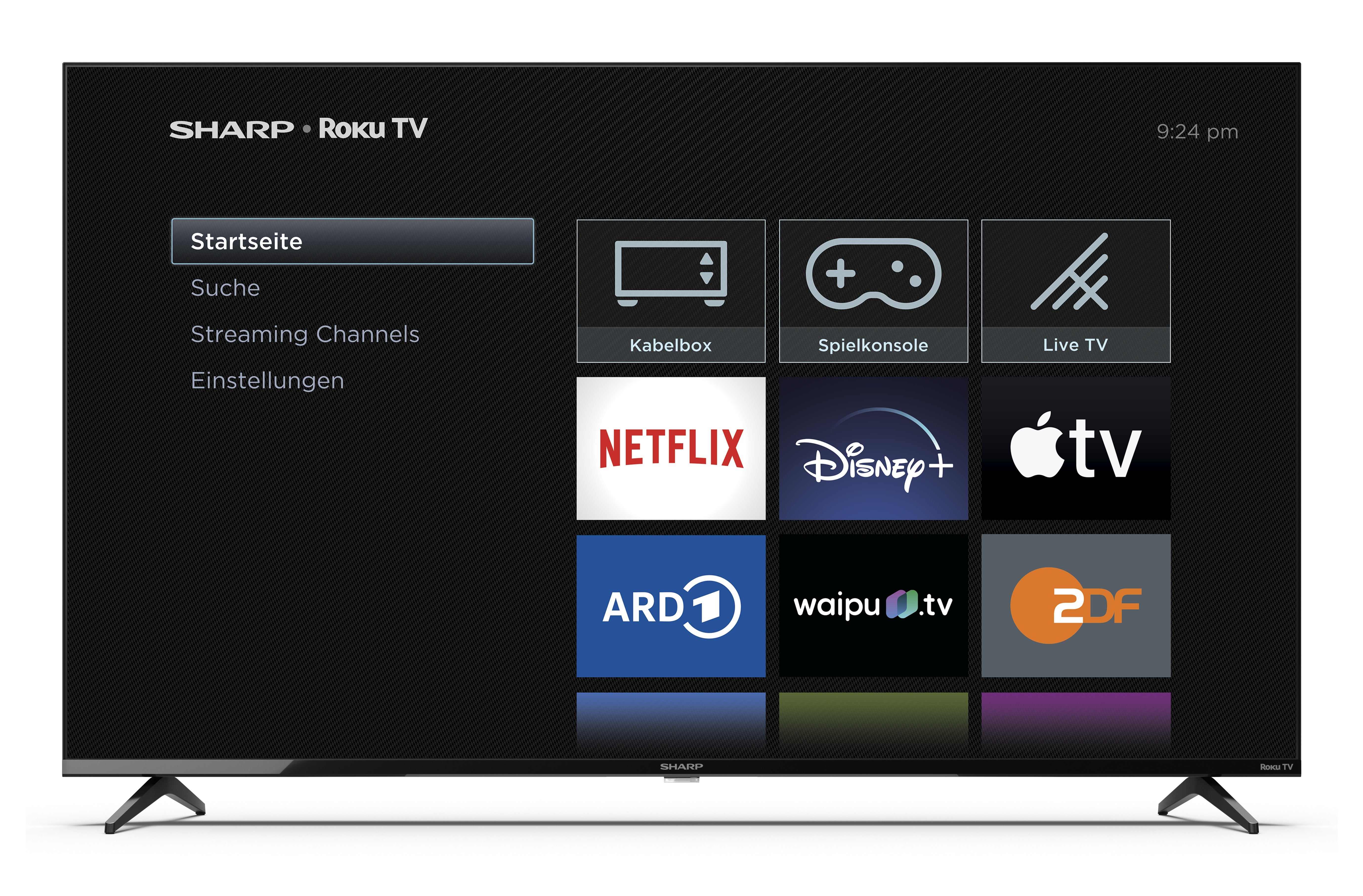 Televisor Sharp 55gj4225e 55"4k Ultra Hd Smart Tv Wifi Negro 4t-C55gj4225e