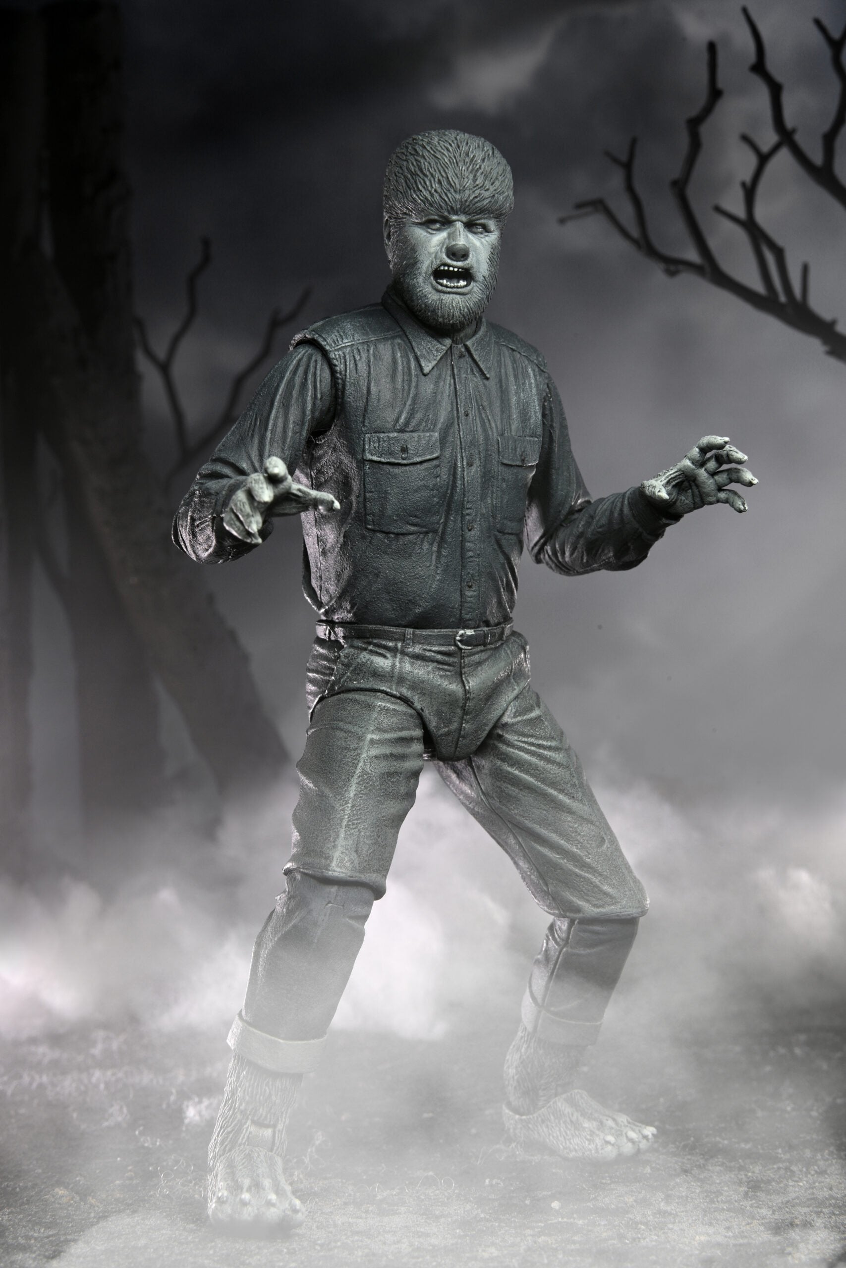 EAN 0634482048108 - NECA Ultimate Wolf Man (Black & White) imagen 9