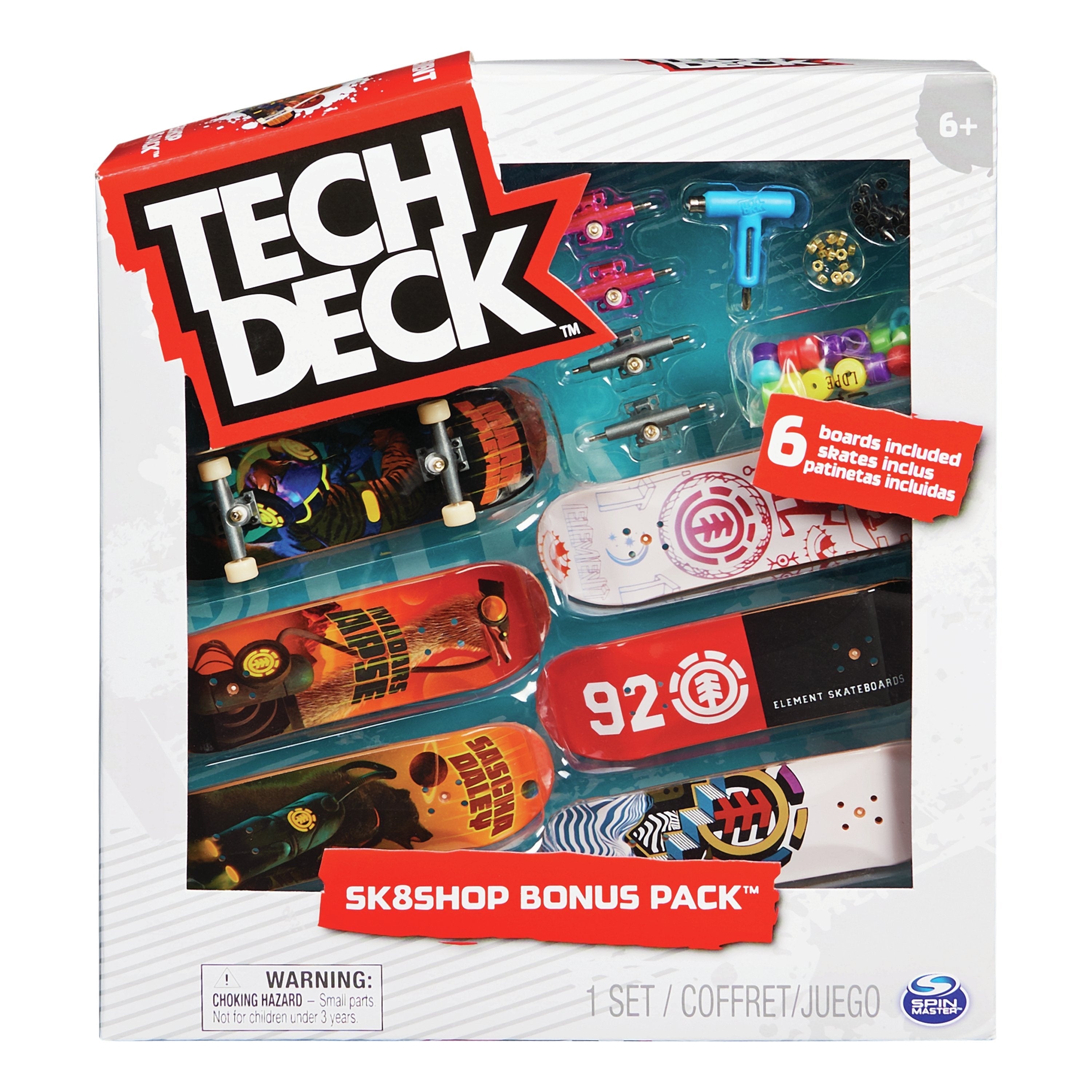 Tech Deck - Skate Shop Bonus - Paquete De Modelo Aleatorio - Ref. 6028845