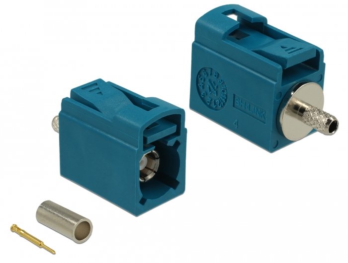 Delock Fakra Z Hembra 21 Mm (Kurz) Am Crimpen