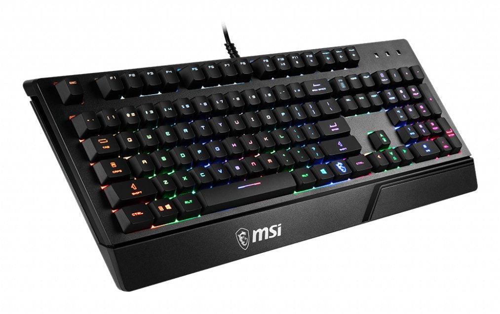 Teclado Gamer Msi Vigor Gk20 Rgb (Negro)