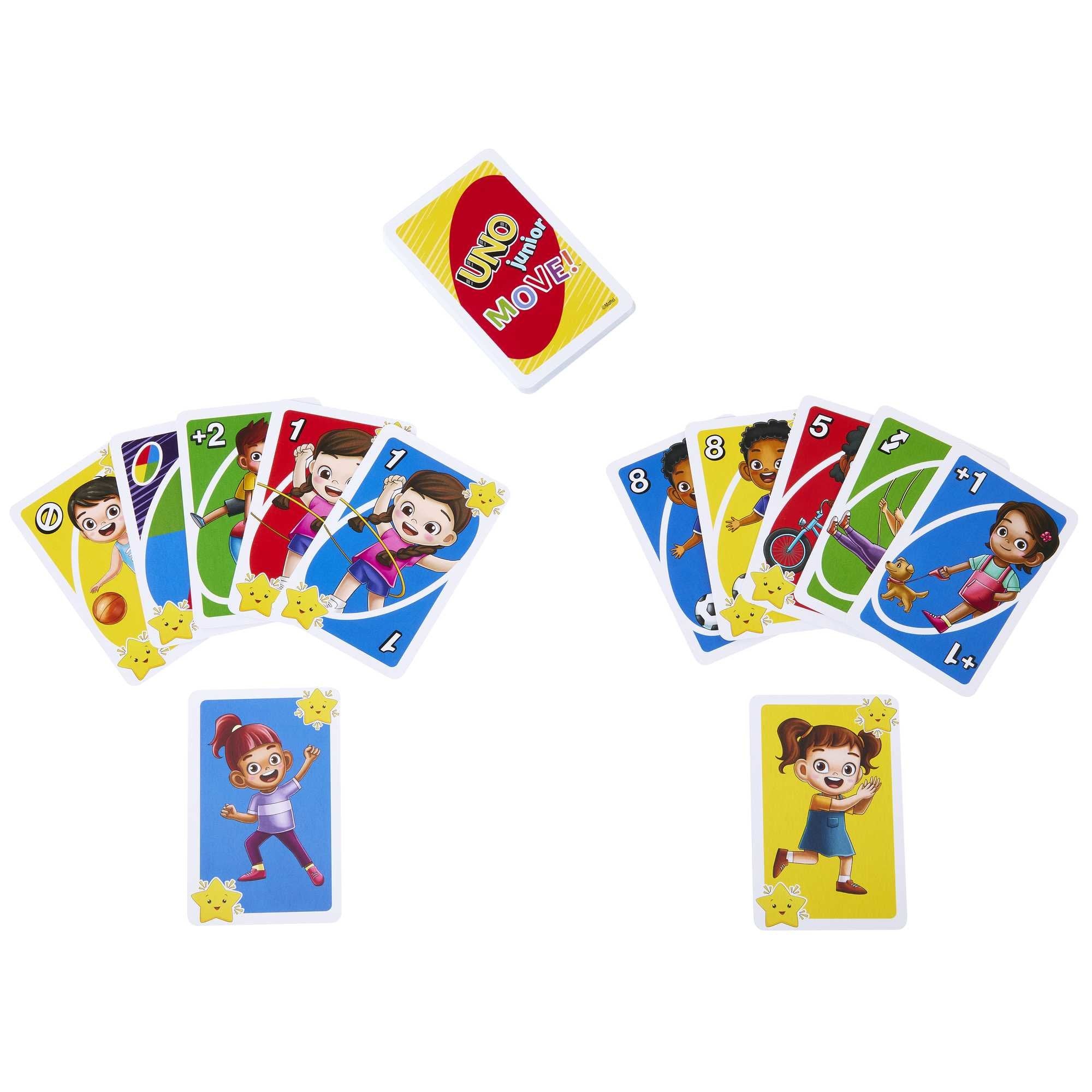 Juego De Cartas Mattel Games Uno Junior Move Hnn03