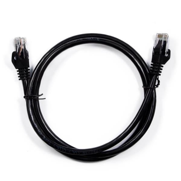 Nilox Cable Red Latiguillo Rj45 Cat.6 Utp Negro, 1.0 M