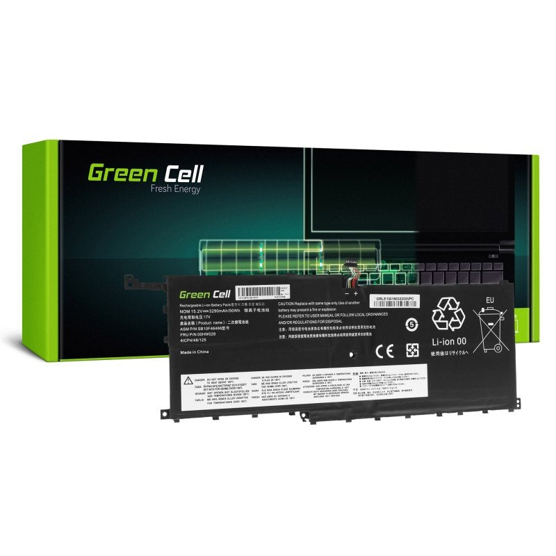 Greencell Batería 00hw028 Para Lenovo Thinkpad X1 Carbon 4th Gen I Lenovo Thinkpad X1 Yoga (1.A Generación, 2.A Generación)