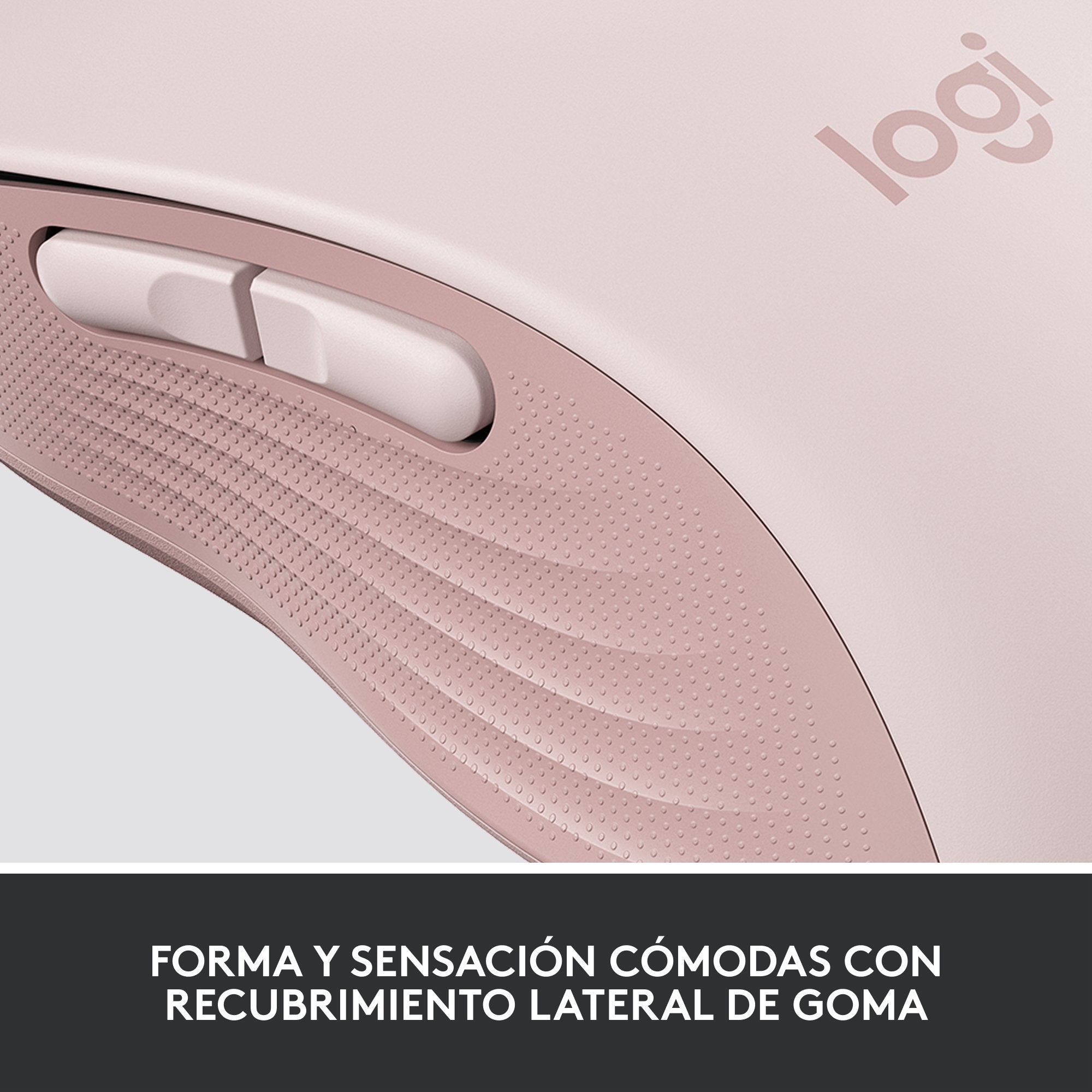 Logitech Raton Inalambrico Signature M650 Rosa 910-006237