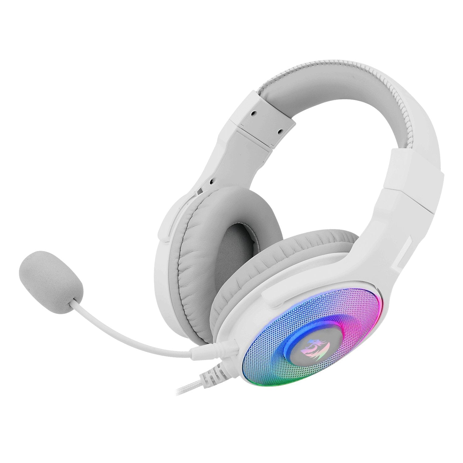 EAN 6950376772510 - REDRAGON H350W-RGB-1 auricular y casco Auriculares Alámbrico Diadema Juego USB tipo A Blanco imagen 3