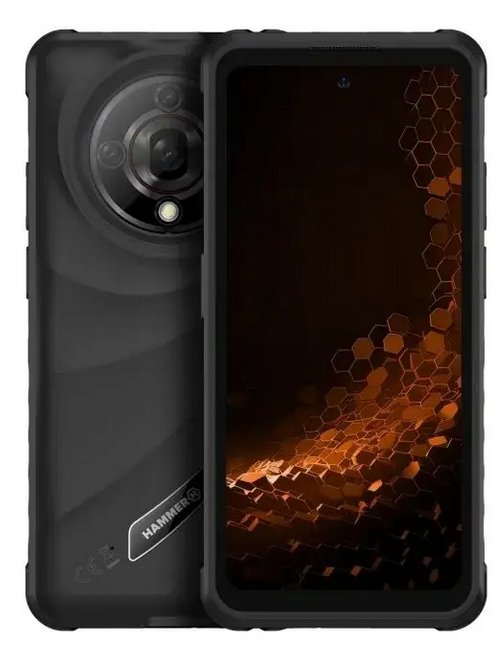 EAN 5902983638315 - HAMMER Iron 6 black 16,7 cm (6.56") SIM doble Android 14 4G USB Tipo C 6 GB 128 GB 6050 mAh Negro imagen 1