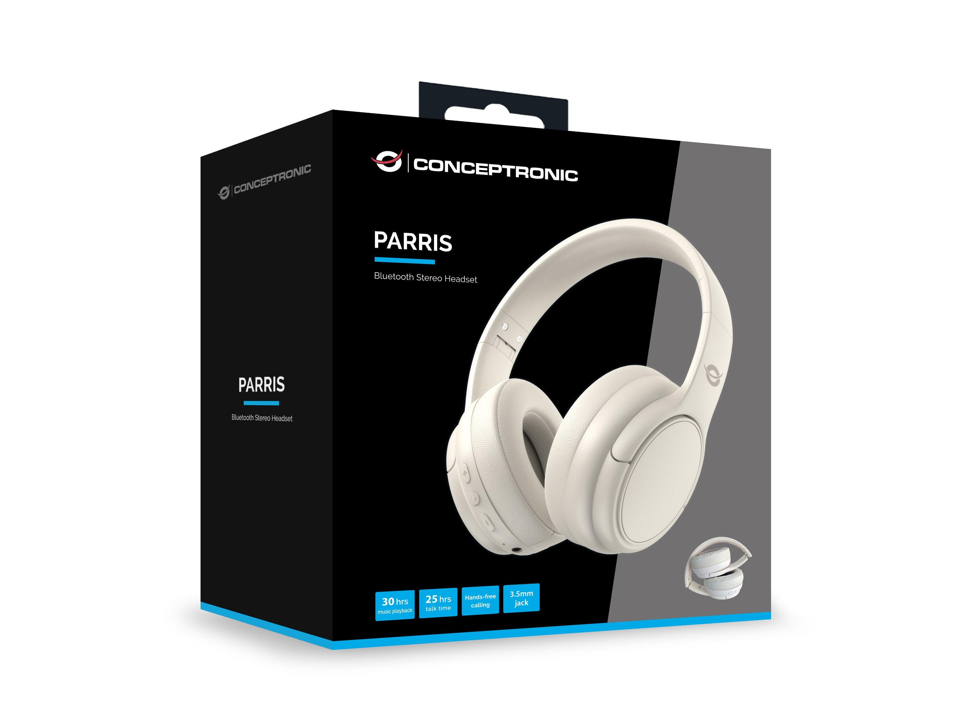 EAN 4015867238653 - Conceptronic PARRIS03C auricular y casco Auriculares Inalámbrico y alámbrico Diadema Música Bluetooth Cre imagen 4