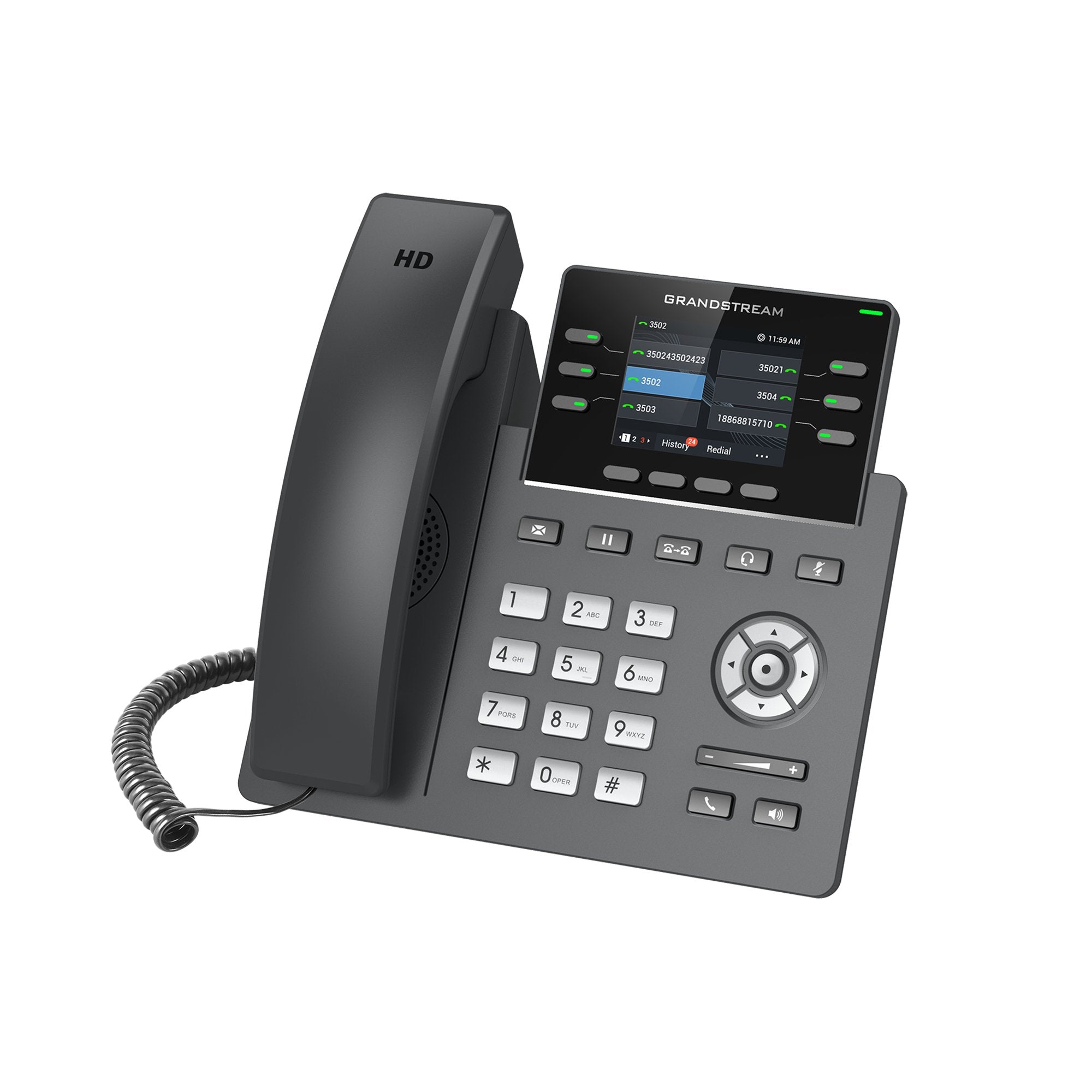 EAN 6947273705376 - Grandstream Networks GRP2613W teléfono IP Negro 4 líneas TFT imagen 2