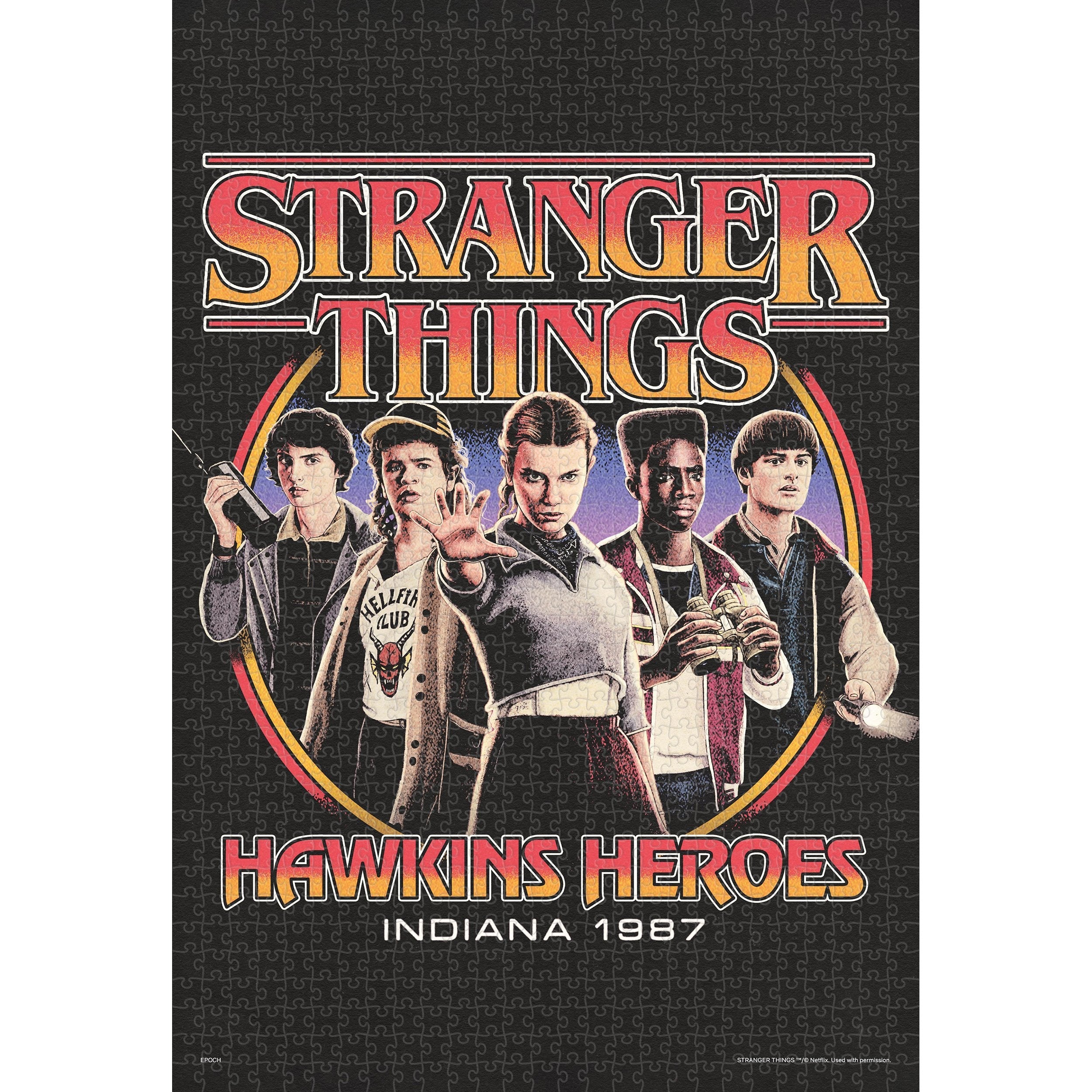 Epoch Games Stranger Things Hawkins Heroes 1000 Piezas) 3261f