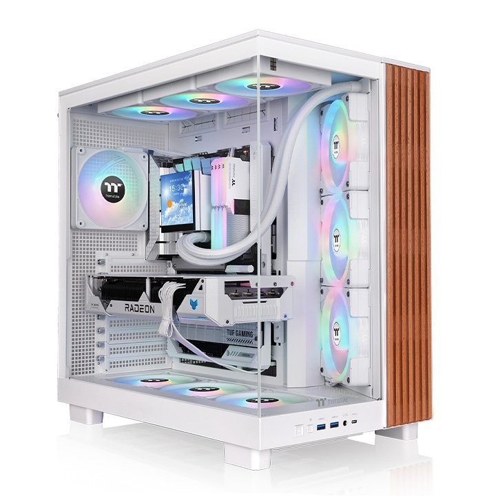 EAN 4711658545657 - Thermaltake View 380 XL WS ARGB Snow Midi Tower Blanco imagen 1