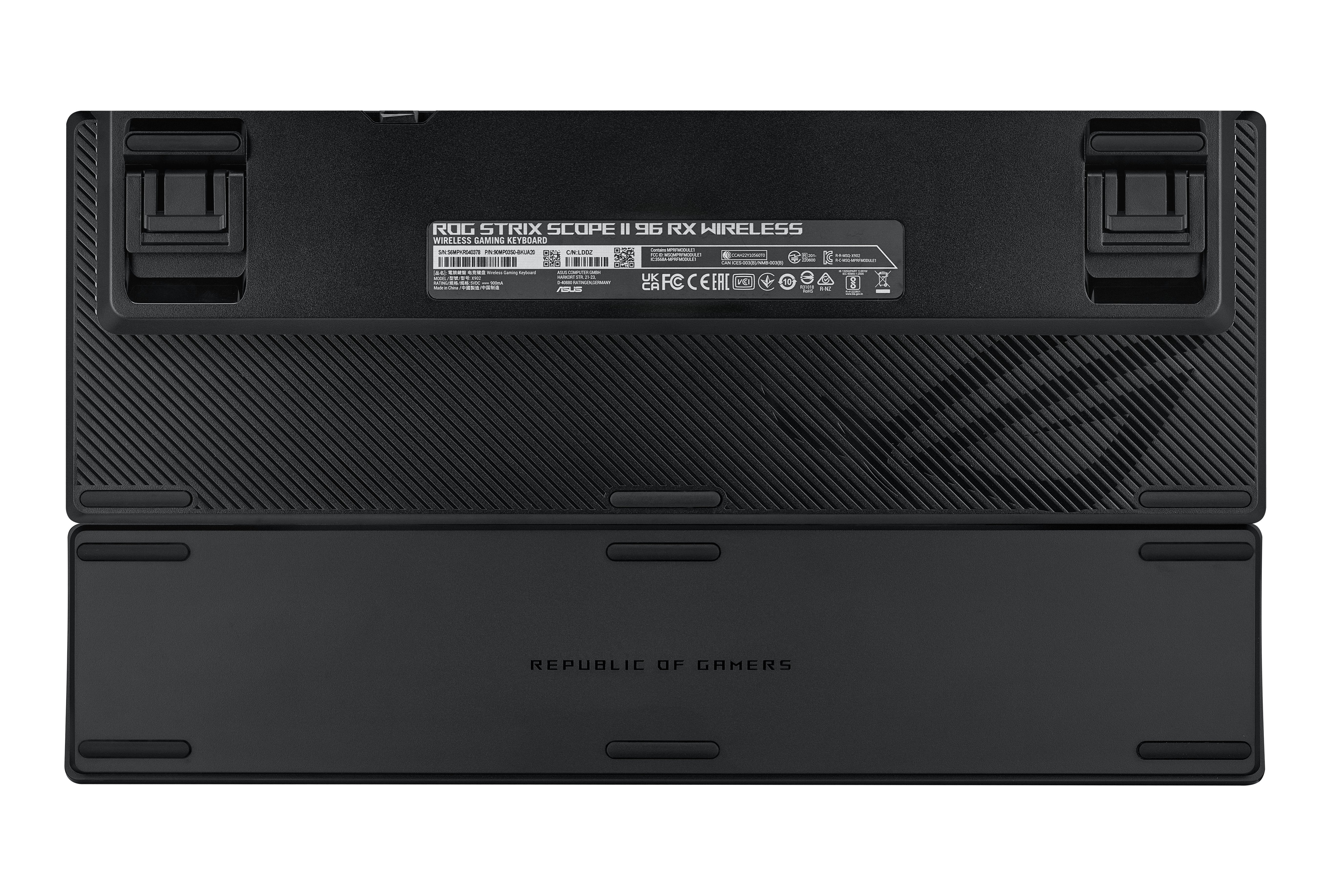 EAN 4711387517680 - ASUS ROG Strix Scope II 96 RX Wireless teclado Juego USB + RF Wireless + Bluetooth Negro imagen 6