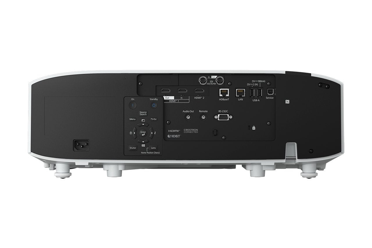 Epson Eb-Pq2010w Proyector 3lcd 10000 Lúmenes (Blanco) 10000 Lúmenes (Color) 3840 X 2160 16:9 4k Sin Objetivo Lan Blanco
