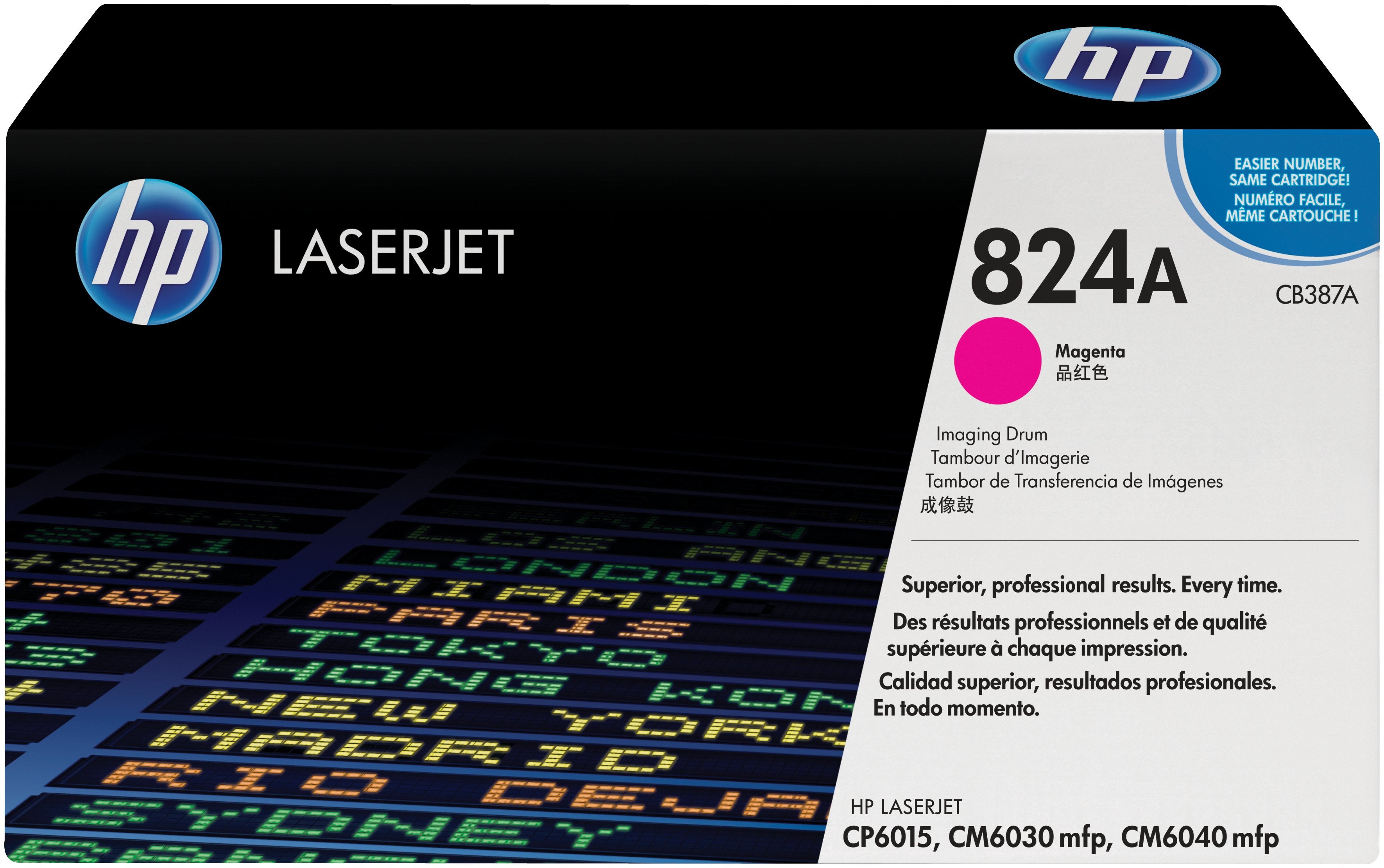 EAN 0882780459182 - HP Tambour d'imagerie magenta Color LaserJet CB387A avec la technologie d'impression intelligente cartuch imagen 1
