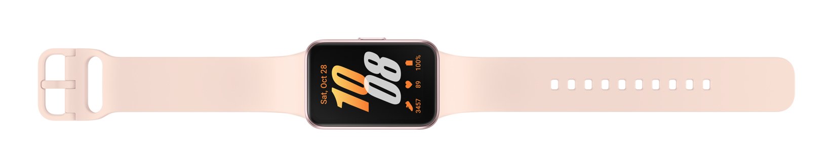 EAN 8806095371566 - Samsung Galaxy Fit3 4,06 cm (1.6") AMOLED 40 mm Digital 256 x 402 Pixeles Pantalla táctil Oro rosado imagen 6