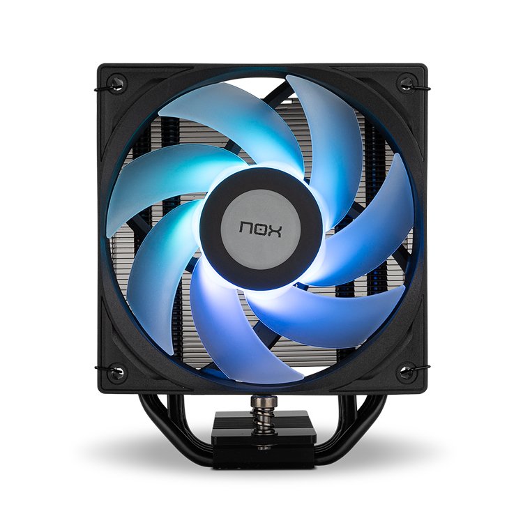 Ventilador Con Disipador Nox Hummer R-400 Argb 12cm